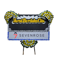 Gambar Papan Bunga Termurah | FREE ONGKIR Seluruh Jakarta | Papan Bunga Duka Cita - Board Only - Bunga 4 Titik dari sevenrosecoid Kota Administrasi Jakarta Barat 3 Tokopedia