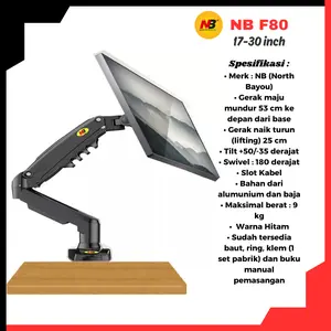 Bracket Monitor 17"-30" inch LCD LED North Bayou F80