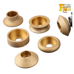 Mata Gerinda Pinggul Batu Profil Granit Grinding Wheel Bevel Edqe Roda Grinda