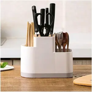 Rak Pisau / Tempat Pisau Dapur Sendok Sumpit Utensil Storage