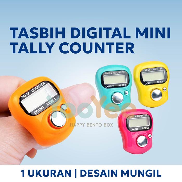 Gambar Tasbih digital mini finger tally counter dari Yooyee Indonesia_NEW Kota Administrasi Jakarta Barat Tokopedia