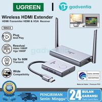Gambar UGREEN Smart Wireless HDMI Audio Video Receiver Transmitter Extender - UG-50633 HDMI dari GADVENTIA Kota Administrasi Jakarta Barat 1 Tokopedia