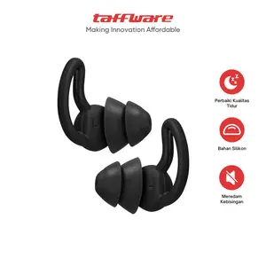 TaffSPORT Penutup Telinga Earplug Noise Reduction 3 Layer - VO75