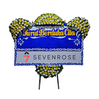 Gambar Papan Bunga Termurah | FREE ONGKIR Seluruh Jakarta | Papan Bunga Duka Cita - Board Only - Bunga 4 Titik  dari sevenrosecoid Kota Administrasi Jakarta Barat 1 Tokopedia