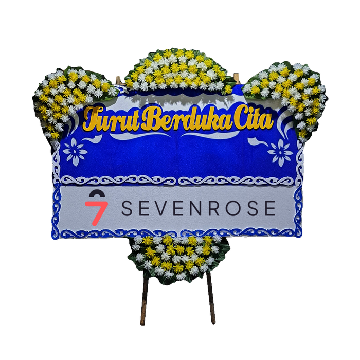 Gambar Papan Bunga Termurah | FREE ONGKIR Seluruh Jakarta | Papan Bunga Duka Cita - Board Only - Bunga 4 Titik  dari sevenrosecoid Kota Administrasi Jakarta Barat Tokopedia