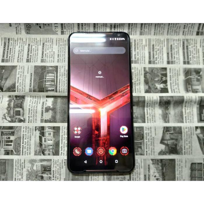Gambar Hape Gaming ASUS ROG Phone 2 ROG 2 4G LTE RAM 8/128 Seken Mulus Signal Anti Begal dari CNC phoneshop Kota Administrasi Jakarta Pusat Tokopedia
