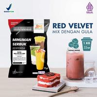 Gambar Bubuk Minuman Red Velvet Mix Powder Instan JPS Gula dari Jakarta Powder Supply Kota Tangerang 1 Tokopedia