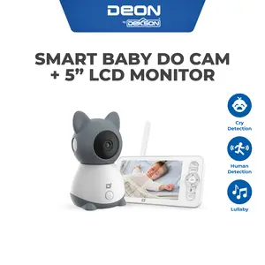 DEON Baby Cam CCTV Kamera Bayi Smart Baby Cam +5" Monitor