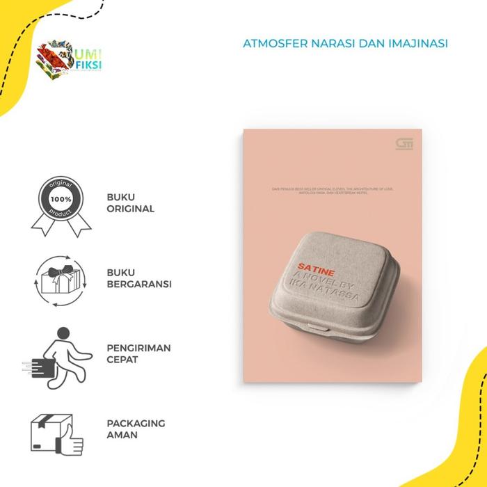 Gambar Buku Novel - Satine a Novel By Ika Natassa - Gramedia Pustaka Utama - Bumifiksi dari bumifiksijakarta Jakarta Selatan Tokopedia