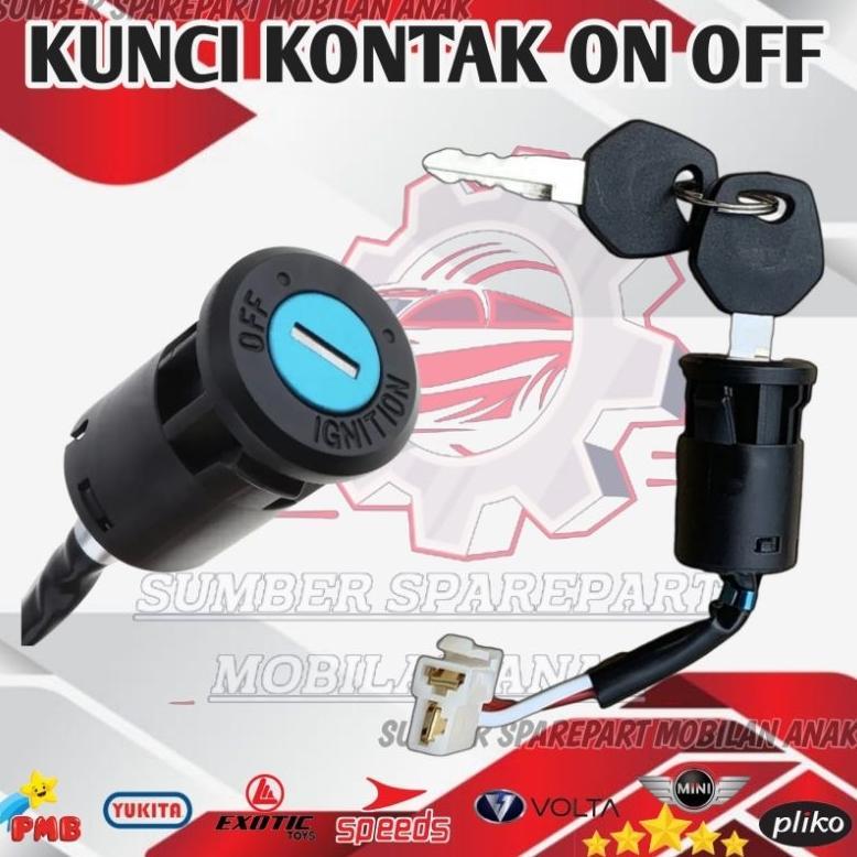 Terlaris KUNCI KONTAK ON OFF KEY SWITCH MOBIL AKI ANAK PLIKO - Shop ...