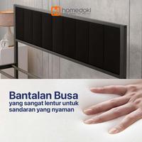 Gambar Homedoki Solace Series / Dipan Tempat Tidur/ Divan Kasur/ Divan Minimalis Dengan Sandaran Kepala - 180x200-Abu-abu dari Homedoki Medan Store Kota Tangerang 5 Tokopedia