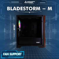 Gambar CASING PARADOX GAMING BLADESTORM-M - Mid Tower M-ATX Case Tempered Glass (Free 1x ARGB Fan) dari Techno Computer Bali Kota Denpasar 5 Tokopedia