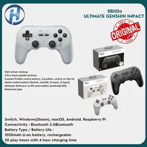 8bitdo Pro 2 Wireless Gamepad Switch PC Android MacOs Joystick Ori
