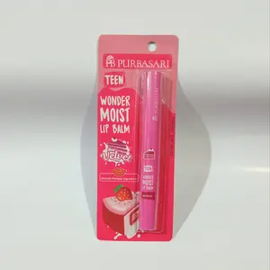 Purbasari Wonder Moist Lip Balm / Pelembab Bibir - Red Velvet