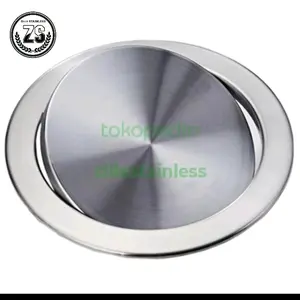 TUTUP SWING UKURAN DIAMETER 40cm/TUTUP TEMPAT SAMPAH STAINLESS
