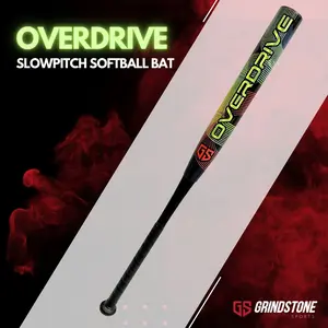 GRINDSTONE OVERDRIVE Slowpitch Softball Bat - Bat Slowpitch Overdrive Grindstone Sports