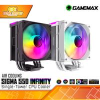 Gambar CPU COOLER GAMEMAX SIGMA 550 INFINITY - 120mm Air Cooler - Hitam dari Techno Computer Bali Kota Denpasar 1 Tokopedia