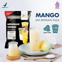 Gambar Bubuk Minuman Mangga Mix Powder Instan JPS Gula dari Jakarta Powder Supply Kota Tangerang 1 Tokopedia