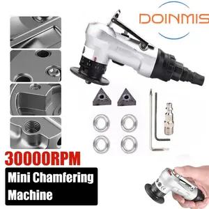 ADA READY Sudut C/sudut R GARANSI SATU TAHUN Pneumatic Chamfering Machine 35000Rpm Sudut R/sudut C penggunaan ganda Arc Hand-Held Beveling Trimming Machine for Metal bahan kayu Trimming fly