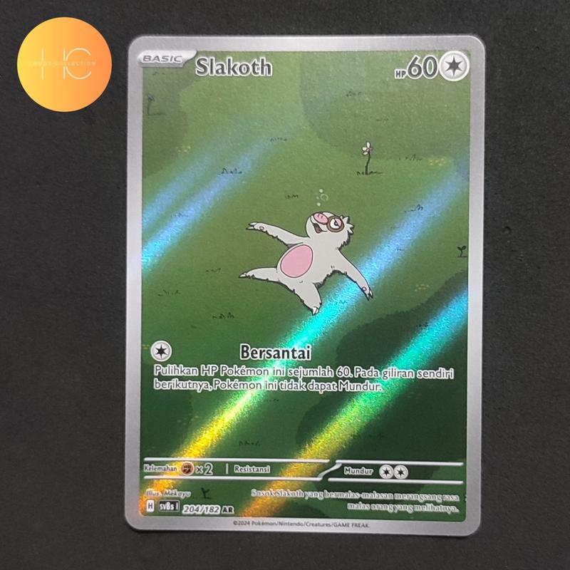 Slakoth AR TCG Pokemon Indonesia - Shop | Tokopedia