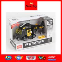 Gambar Mainan Helicopter Rescue Sound And Light MMX-77007 dari Jiwoo Toys Kota Tangerang 2 Tokopedia