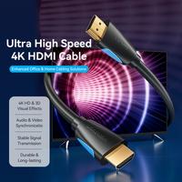 Gambar Vention Kabel HDMI V2.0b Cable 3D 4K 60Hz UHD - VAA-M02 - black, 5m dari Vention By Andalan Kota Administrasi Jakarta Utara 2 Tokopedia