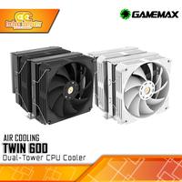 Gambar CPU COOLER GAMEMAX TWIN 600 - 120mm Air Cooler - Hitam dari Techno Computer Bali Kota Denpasar 1 Tokopedia