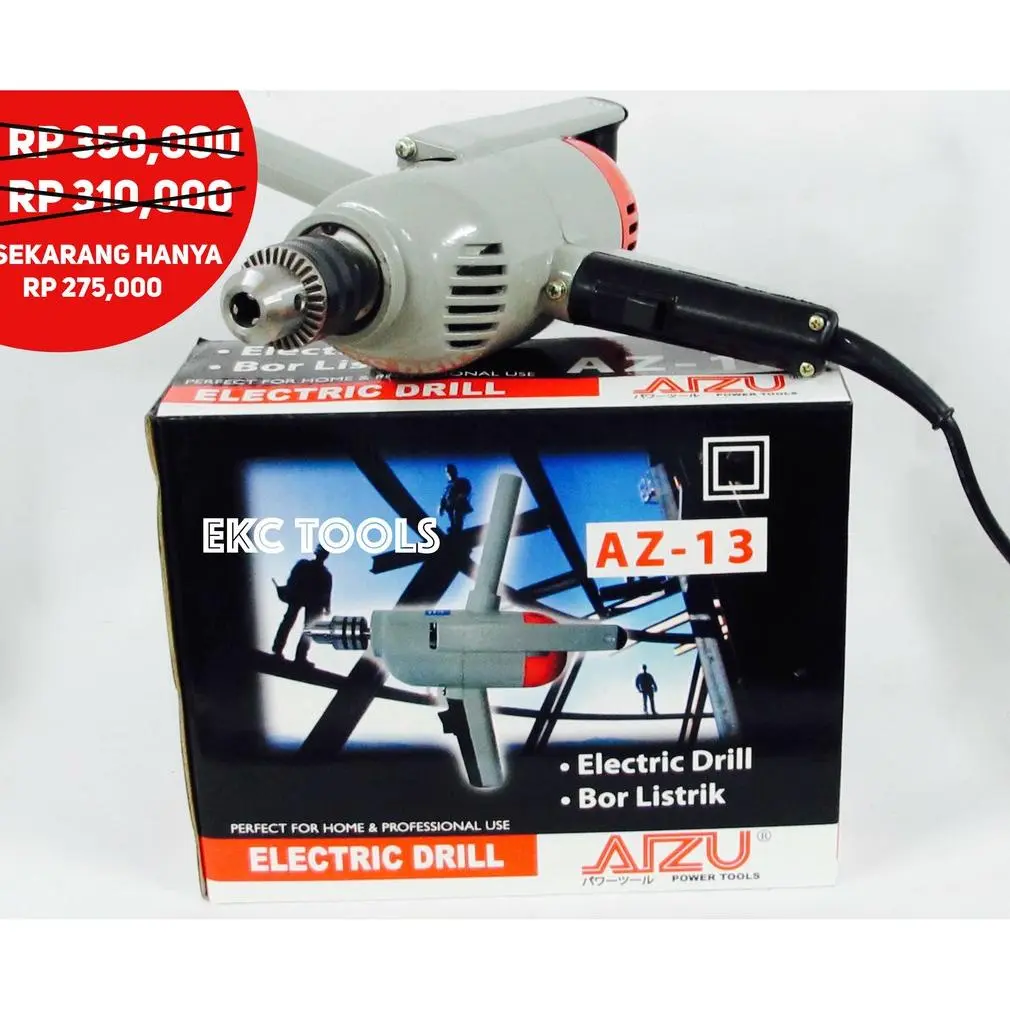 ADA READY Mesin Bor Listrik Badan Besi/ Impact Drill AIZU-13