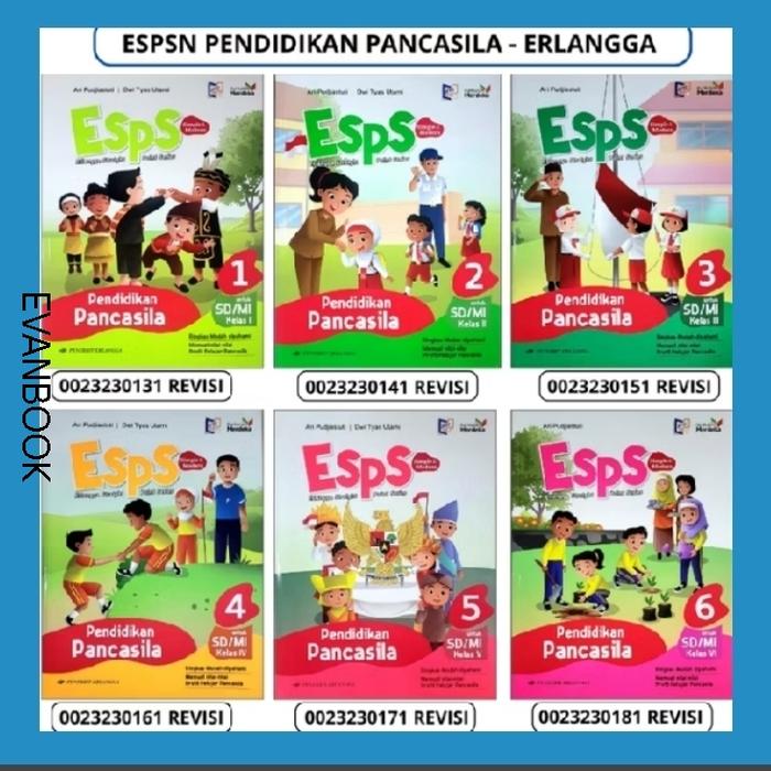 Jual BUKU ESPS PENDIDIKAN PANCASILA Kelas 1 2 3 4 5 6 SD MERDEKA ...
