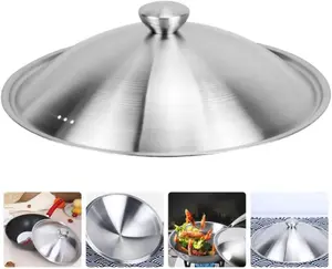 Tutup Panci Wajan Stainless Steel Anti Karat
