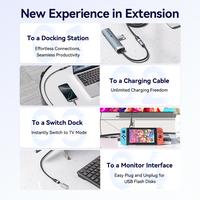 Gambar Vention Kabel Extension Cable USB 3.2 Gen2 Type C Male to C Female 5A 10Gbps 4K 60Hz Aluminum Alloy - TRF - black, 0.5m dari Vention By Andalan Kota Administrasi Jakarta Utara 3 Tokopedia