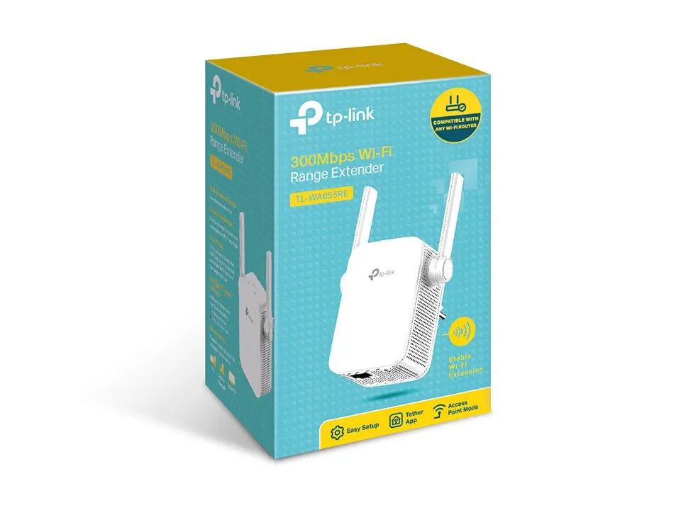 TP LINK TL-WA855RE 300Mbps Wi-Fi Range Extender - TP-LINK WA855RE Extender WIFI