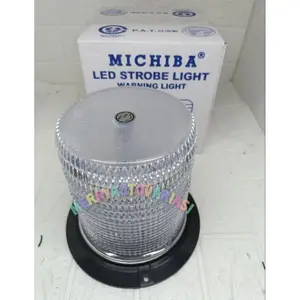 READY!!! lampu rotari led putih 17 cm 12 -24 volt