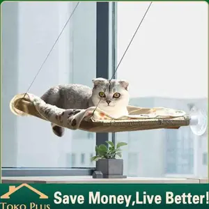 TEMPAT TIDUR GANTUNG KUCING PET GANTUNG CAT BED SUCTION CUP HAMMOCK