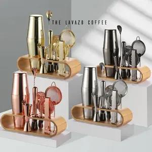 READY!!! 12 in 1 PREMIUM COCKTAIL BOSTON SHAKER SET | Paket Lengkap Alat BARTENDER SET