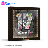 Gambar GIFTME Kado Bingkai Foto Anniversary bisa request Foto dilengkapi Lampu LED - Hitam, Tanpa Lampu dari Giftme Official Store Kota Cirebon 5 Tokopedia