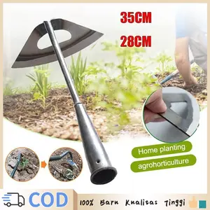 35CM Cangkul Kecil Berkebun Besi Pacul Kecil Untuk Tanah Cangkul Kecil Baja Asli Cangkul Baja Mini Untuk Halaman Taman Pertanian