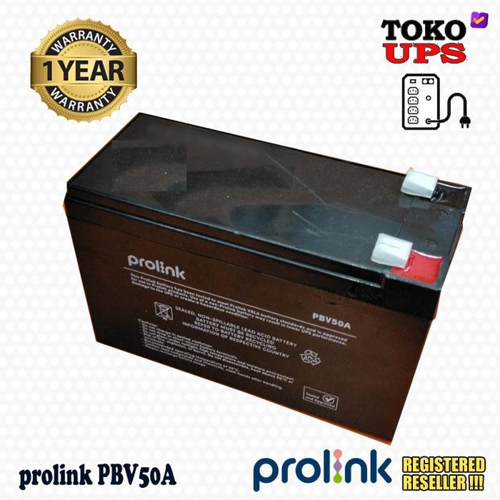 Gambar Baterai Ups Prolink PBV50A 12V 10Ah pengganti Fida 1290 - Bubble dari TokoUPS Kota Administrasi Jakarta Pusat Tokopedia