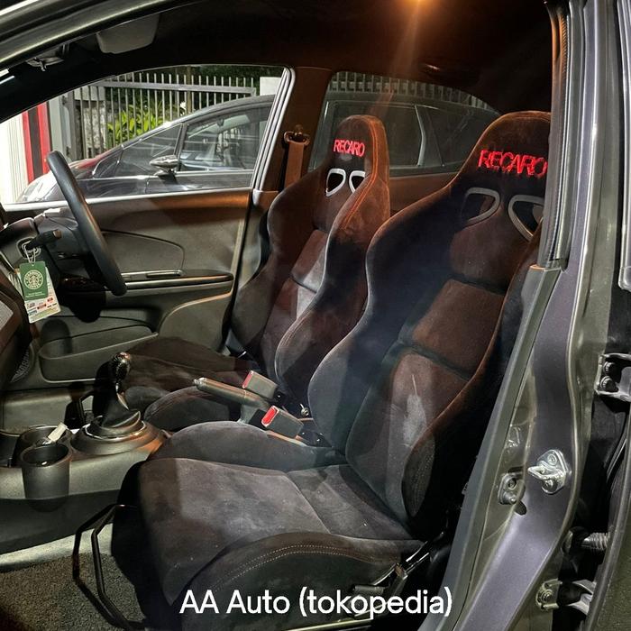 Gambar Jok Racing Mobil Recaro SR6 Full Suede (replika,good quality) - Dengan Rail dari VictoryMotorsport Kota Tangerang Tokopedia