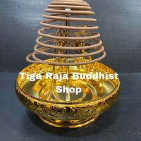 Gambar Hiolo Hio Lingkar / Tempat Bakar Dupa Lingkar Taiwan Asli dari Tiga Raja Buddhist Shop Kota Administrasi Jakarta Barat 2 Tokopedia