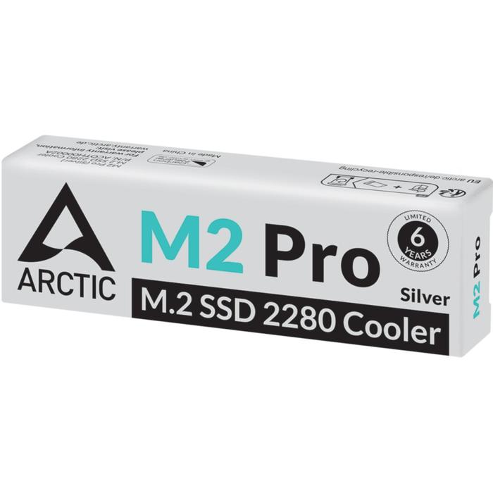 Gambar ARCTIC M2 PRO SILVER M.2 NVME SSD HEATSPREADER HEATSINK ACOTH00002A dari RedTeknologi-Redcom Kota Administrasi Jakarta Barat Tokopedia