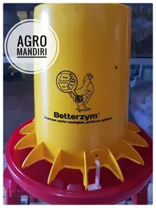Multifeeder Tempat Ransum Makan Pakan Ayam Medion Plastik Tebal