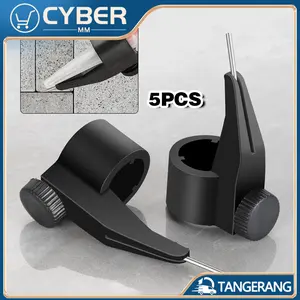 5PCS Nozzle Lem Sealant Adjustable Nozzle Kepala Lem Ubin Caulking Finisher/ Applicator Spuit Caulking Caulk