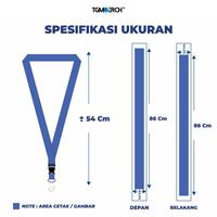 Gambar Cetak Lanyard Custom | 2.5 Cm | Tgm Merch - Tanpa Stopper, 1 - 10 pcs dari Tgm Merch Kota Bekasi 3 Tokopedia