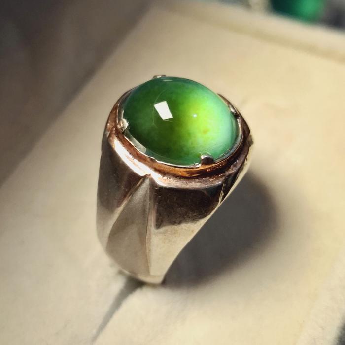 Gambar Cincin Batu Bacan Doko Cokmer Super Crystal Perak - 7 dari azzaim stone Kota Administrasi Jakarta Timur Tokopedia