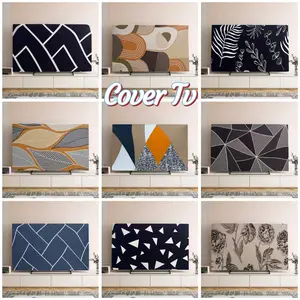 Cover penutup TV monitor & Komputer MOTIF cantik elastis