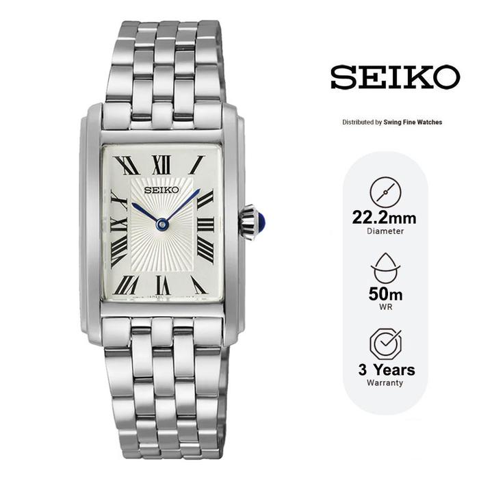 Gambar Jam Tangan Wanita Seiko Ladies SWR083 SWR083P1 Quartz Essentials Collection White Dial Original Japan Watch dari Swing Fine Watches Kota Administrasi Jakarta Barat Tokopedia
