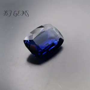 Permata PREMIUM 50 CT Sapphire Catam Cushion Big size 25x19mm
