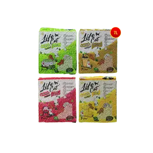 Pasir Kucing Gumpal Wangi Life Cat tofu soya 7 Litter