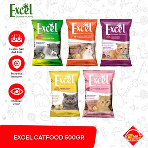 Makanan Kucing Murah Excel Cat Food 500 gram No Bolt Maxi Whiskas
